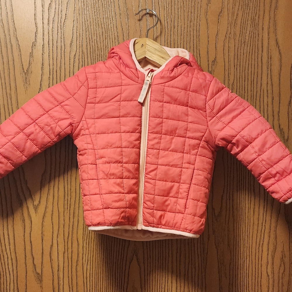 Cat & Jack Coral Quilted Jacket